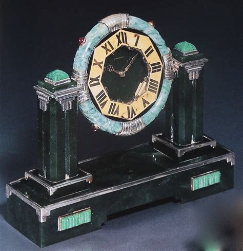 cartier tank art deco|cartier art deco clock.